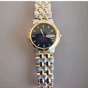 Citizen Vintage Men's Slim Blue Dial Unisex Quartz Elegant Dress Watch